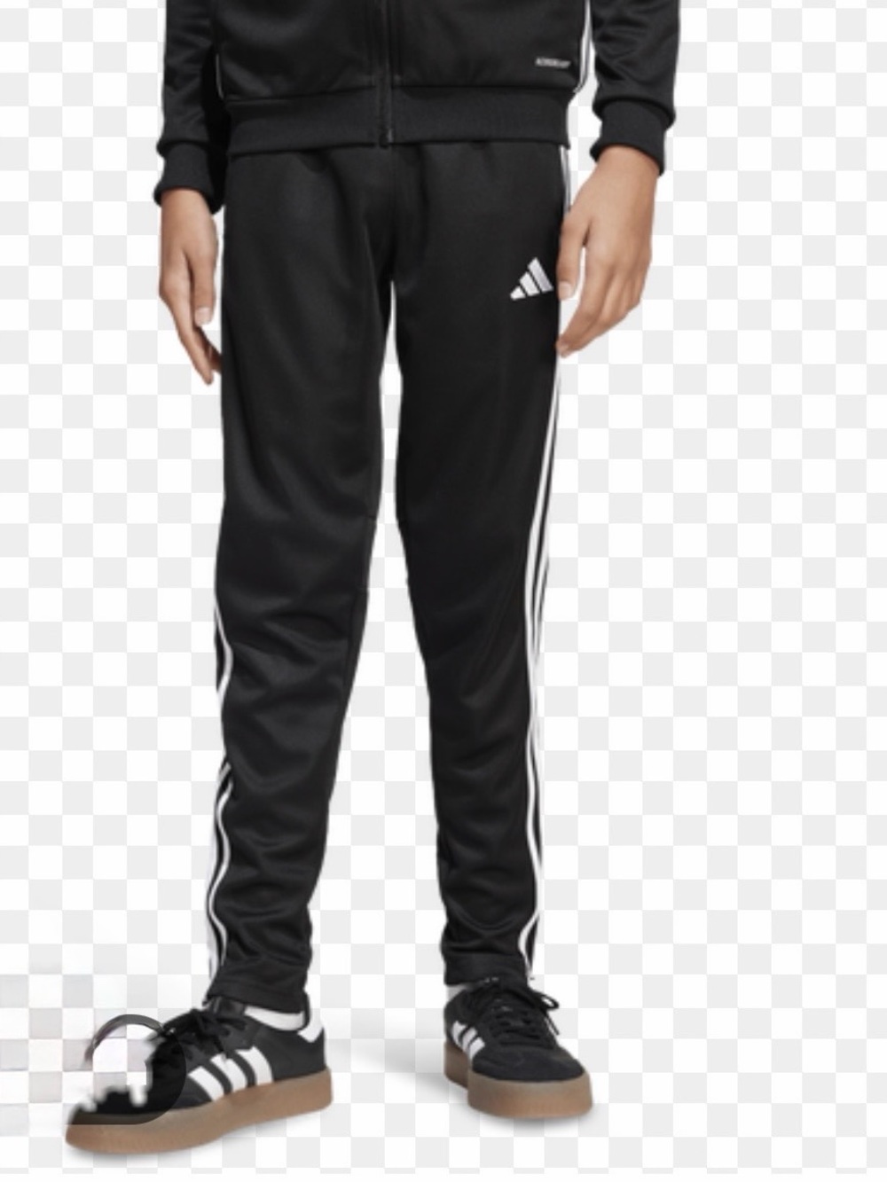 ADIDAS BOYS ESSENTIAL 3 STRIPE JOGGER NEW WITH TAG